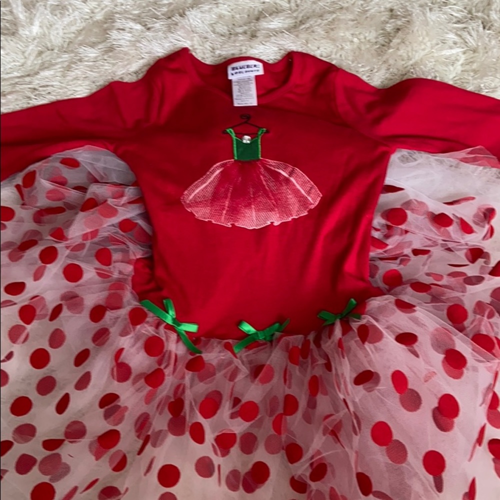 Size 6x Blueberi Boulevard Tutu+shirt